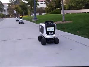 Video: Conocé a Kiwi, el robot autónomo que te lleva el almuerzo