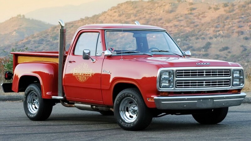 Dodge Li'l Red Express Truck, la poderosa y extravagante pickup icono de la década de 1970