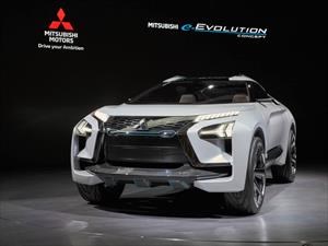 Mitsubishi e-Evolution Concept, un super SUV eléctrico