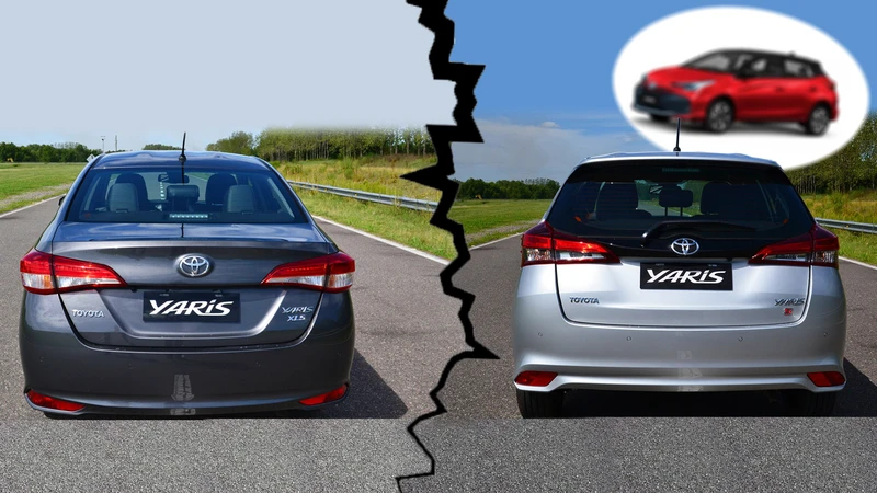 Toyota Yaris separa el futuro del sedán y del hatchback