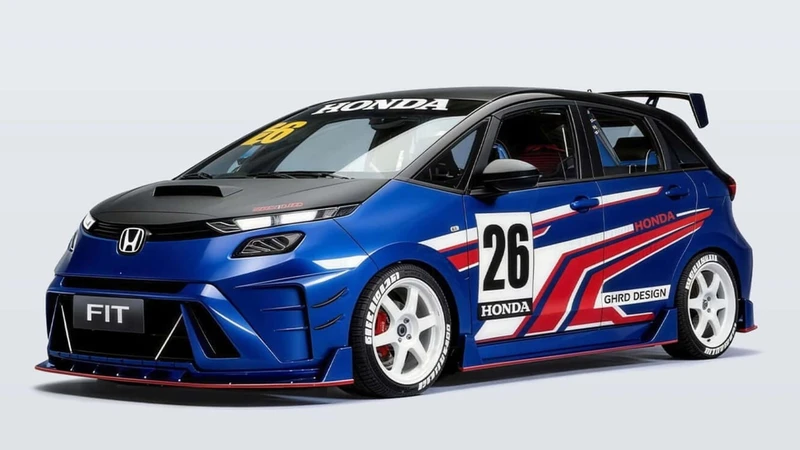 Honda Fit racing concept es presentado en China ¡Un urbano para circuitos con corazón GAC!