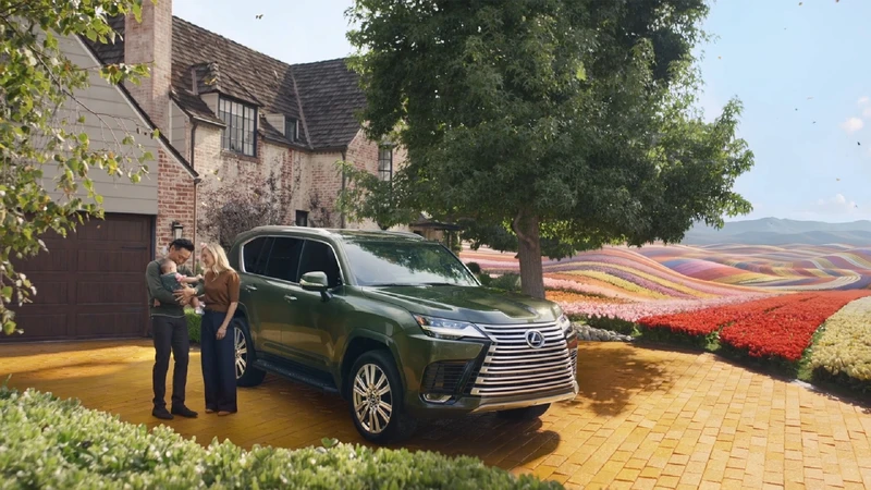 Lexus LX brilla en Wicked: Por siempre con un toque de magia y lujo japonés
