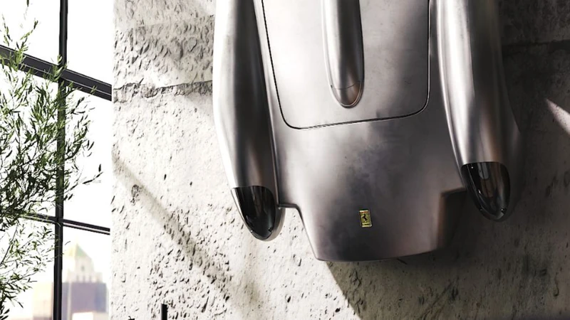 Un Ferrari Testa Rossa listo para que lo luzcas en tu casa