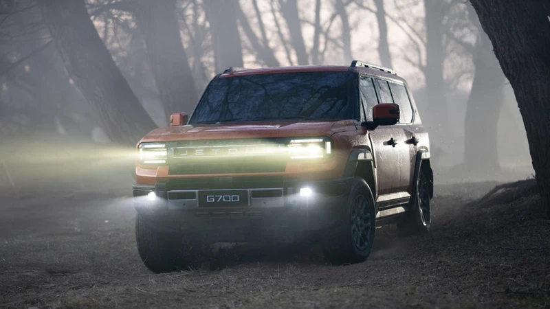 Jetour G700 alista su llegada a México, mostrando su poder todoterreno