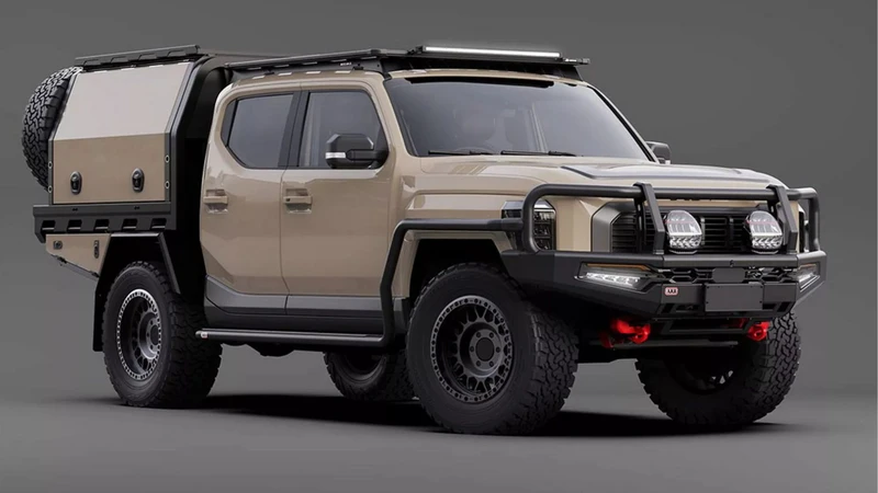 ARB revela un paquete off-road que llevará a la Kia Tasman al fin del mundo ¡La queremos en México!