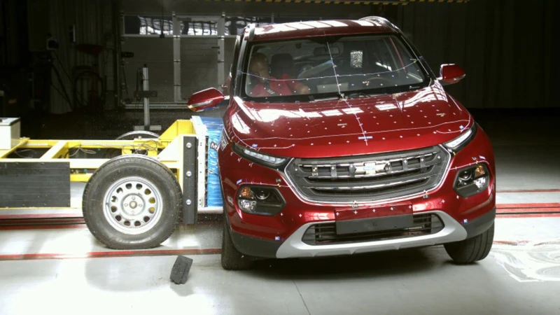 Chevrolet Groove, obtiene cero estrellas en las pruebas de choque de Latin NCAP