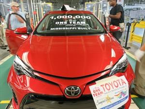Toyota alcanza un millón de Corollas producidos en la planta de Mississippi 