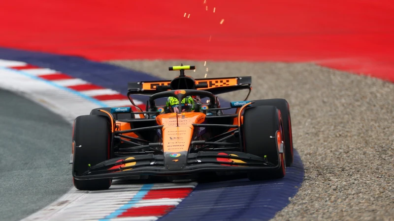 Fórmula 1 2025: Lando Norris mandó este viernes en Austria