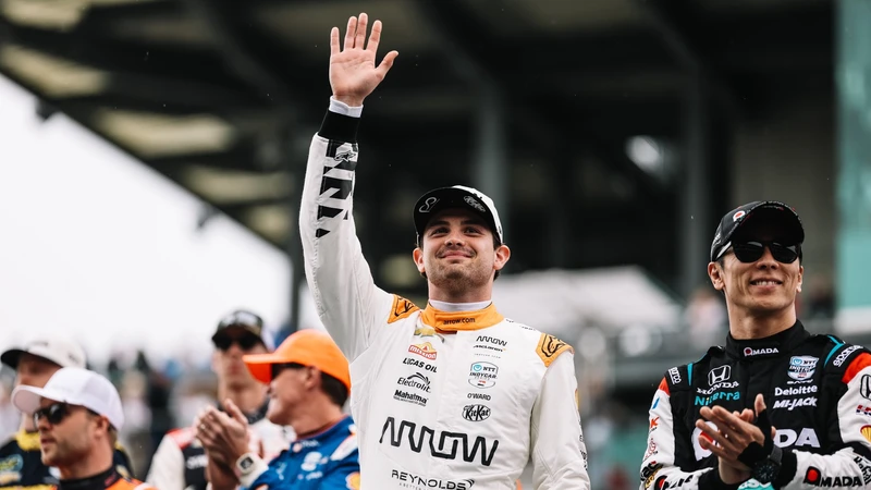 Indy500: Pato O'Ward recibió el tercer lugar de la carrera