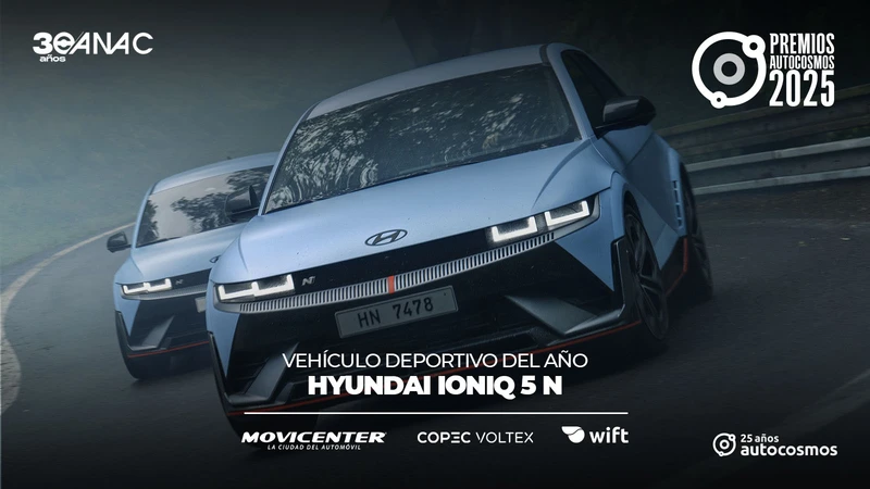 Premios Autocosmos 2025: el Hyundai IONIQ 5 N es el Vehículo Deportivo del Año