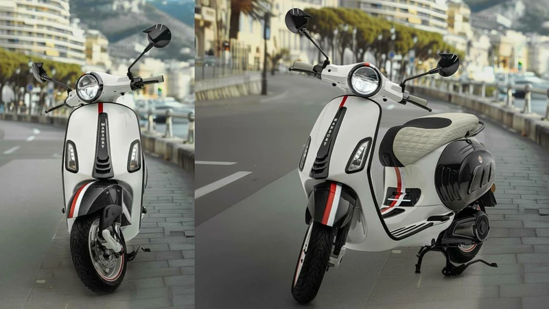 Vespa Elettrica, sigue los pasos del Ferrari 455 Spider Monaco Edition vestido por Mansory