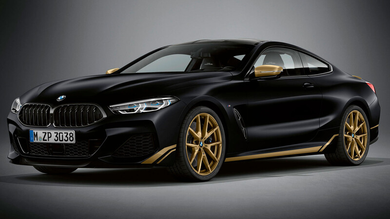 BMW Serie 8 tiene edición especial cargada de dorado