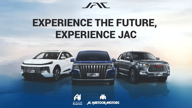 JAC Motors presenta el RF8, JS6 Pro y T8 Pro para los Emiratos Árabes, ¿los veremos en México?