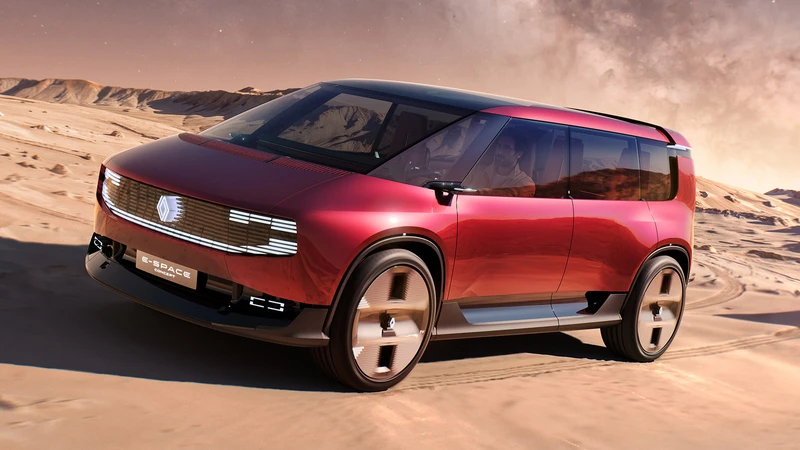 Renault E-Space Concept, el monovolumen europeo original se relanzará en París