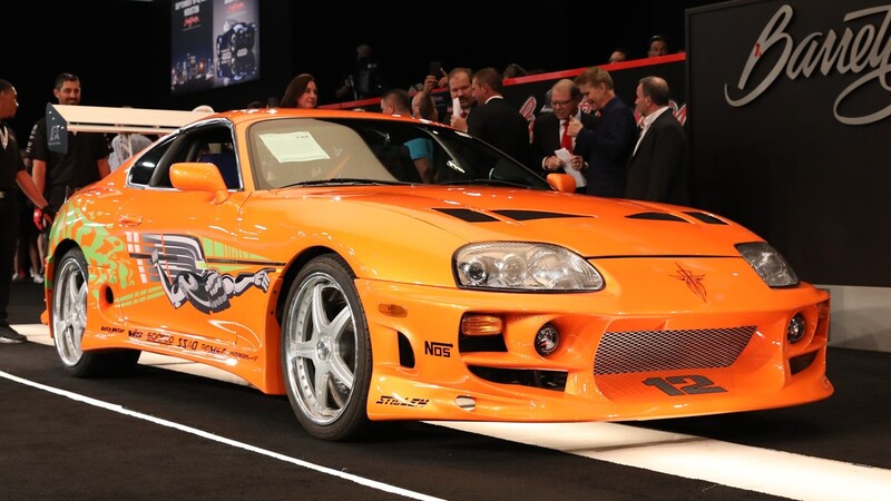 Este famoso Toyota Supra de Fast & Furious fue vendido en más de 11 millones de pesos