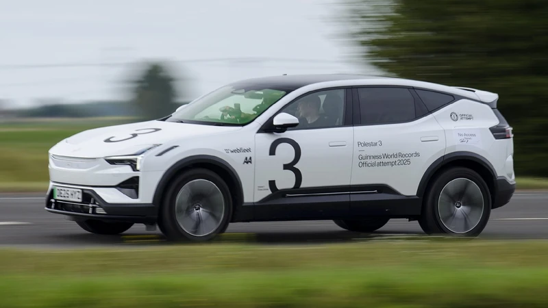 Polestar 3 establece un nuevo récord Guinness de autonomía