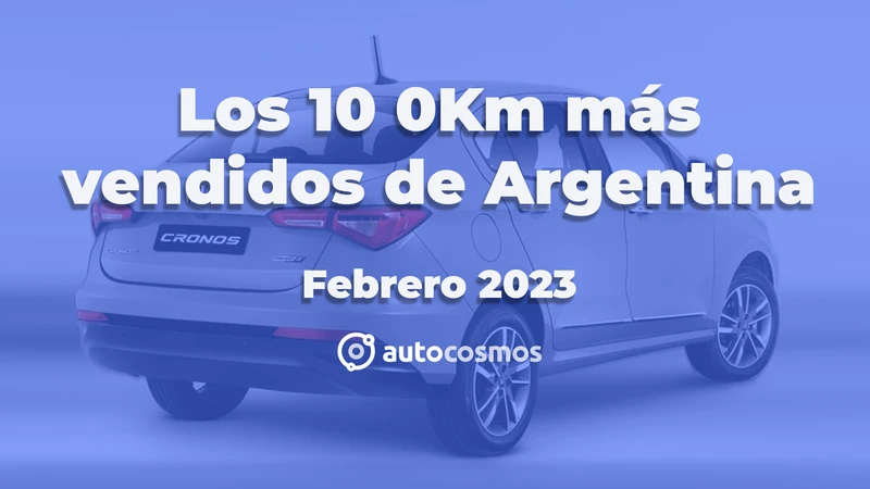 Los 10 autos más vendidos en Argentina en febrero de 2023