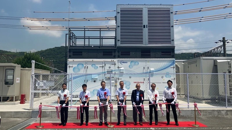 Honda inaugura una central eléctrica estacionaria de celdas de combustible en Japón