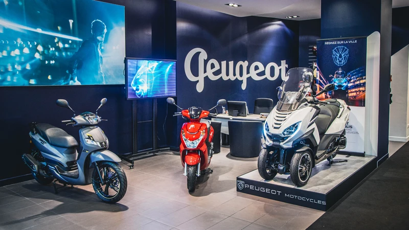 Las motos Peugeot desembarcan en Chile