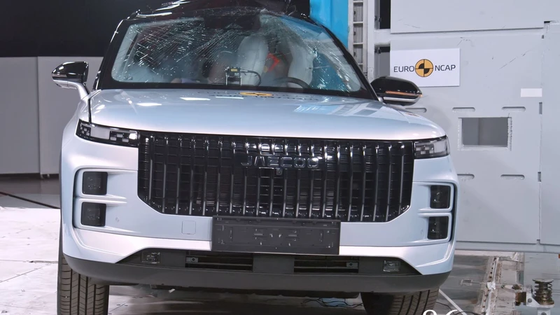 Jaecoo 7 PHEV obtiene cinco estrellas en las pruebas de choque de Euro NCAP