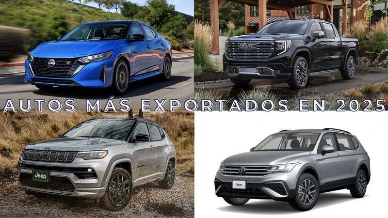 Los vehículos hechos en México más exportados durante 2025