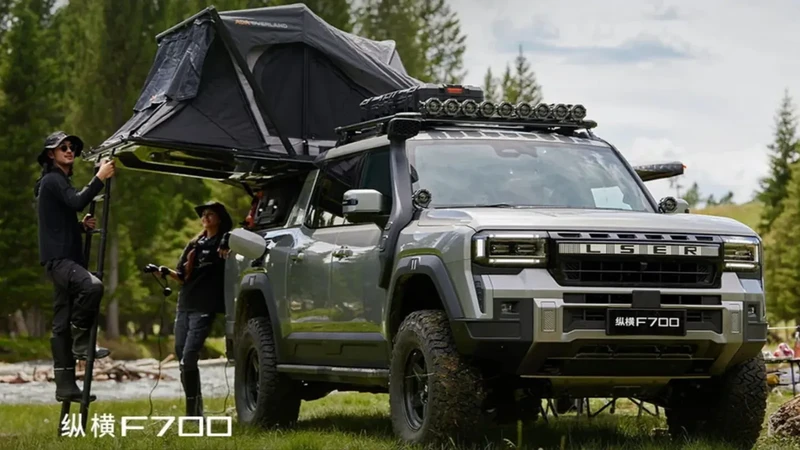 Con ustedes Zongheng F700, la nueva camioneta PHEV de Jetour