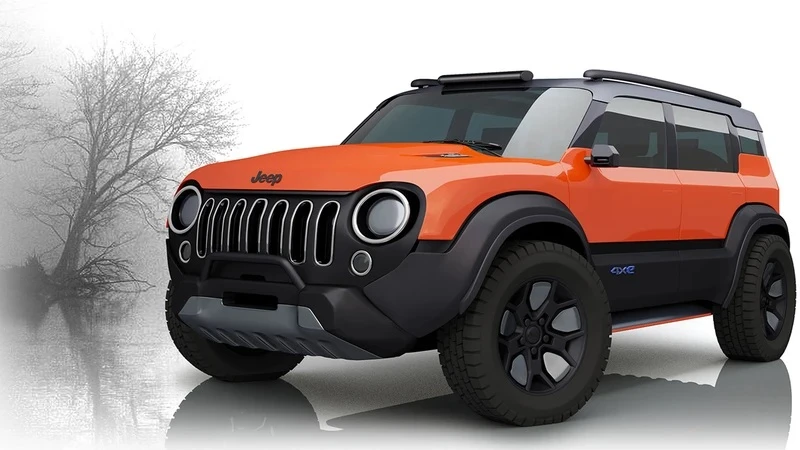 ¿Qué te parece este Jeep Renegade eléctrico?