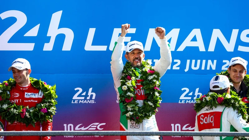 El piloto mexicano Roberto González gana en las 24 Horas de Le Mans 2022