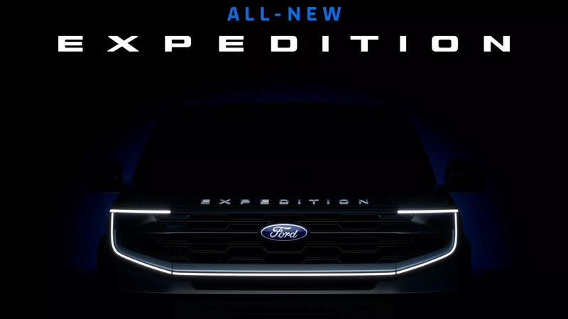 Ford Expedition 2025: ya tiene fecha de estreno y un primer adelanto