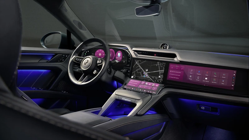 Porsche Cayenne Electric: así es el interior digital y personalizable del SUV eléctrico de la marca