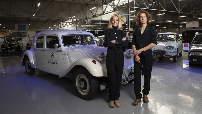 Dos mujeres y su Citroën Traction Avant atravesarán la Carretera Panamericana