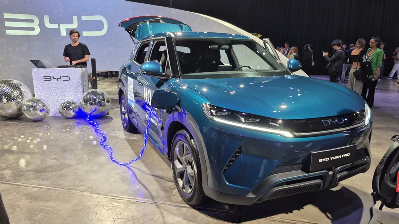 Lanzamiento: el BYD Yuan Pro ya tiene precio en Argentina
