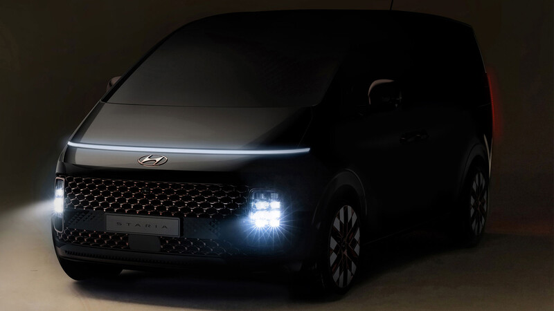 Hyundai Staria, el futuro de las minivans, con un estilo espacial