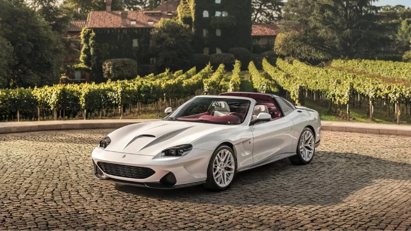 Así queda una clásica Ferrari 550 Maranello hecha Targa