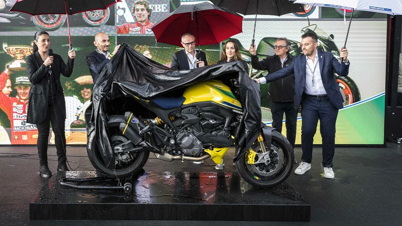 Ducati Monster Senna, una edición está limitada a 341 unidades dedicadas a Senna