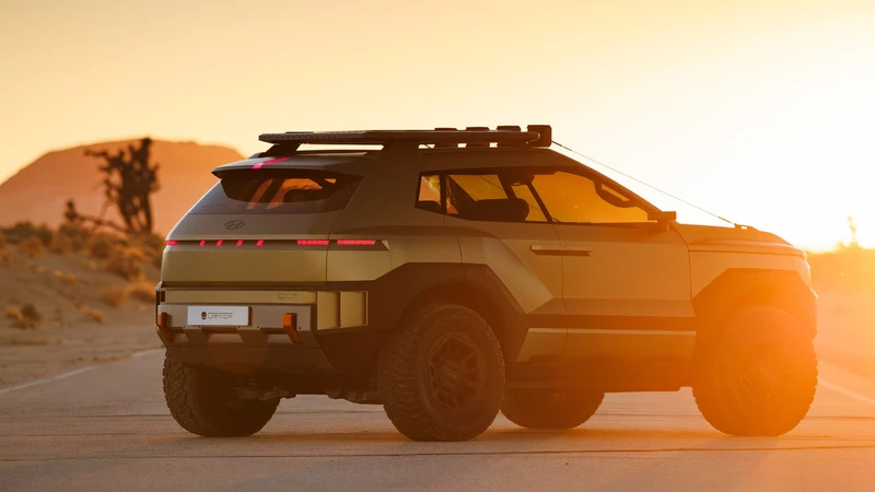 Hyundai Crater: nuevo prototipo SUV todoterreno revela visión de libertad