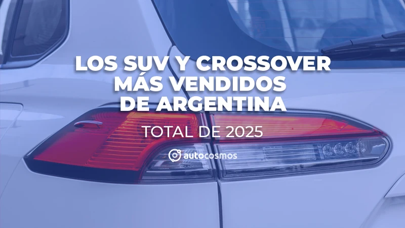 Los SUV y crossover más vendidos de Argentina en 2025