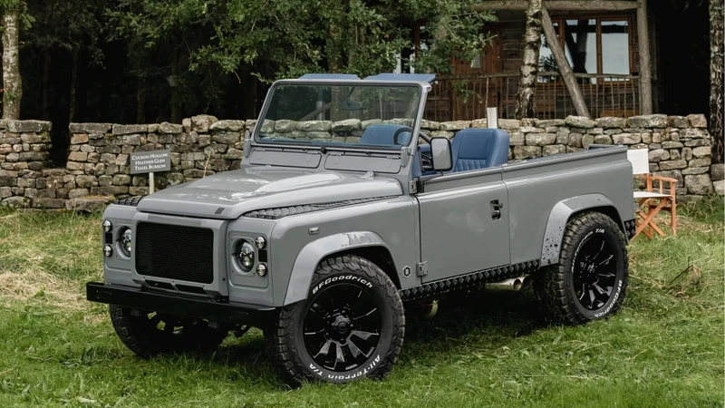 Adiviná de que piloto de F1 es esta Land Rover Defender con un horno de pizza