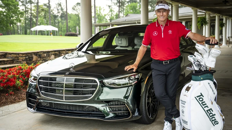 Así es el Mercedes-Benz Clase S personalizado que homenajea al golfista Bernhard Langer