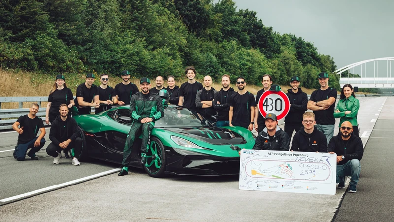 Rimec Nevera R es el nuevo rey de la velocidad