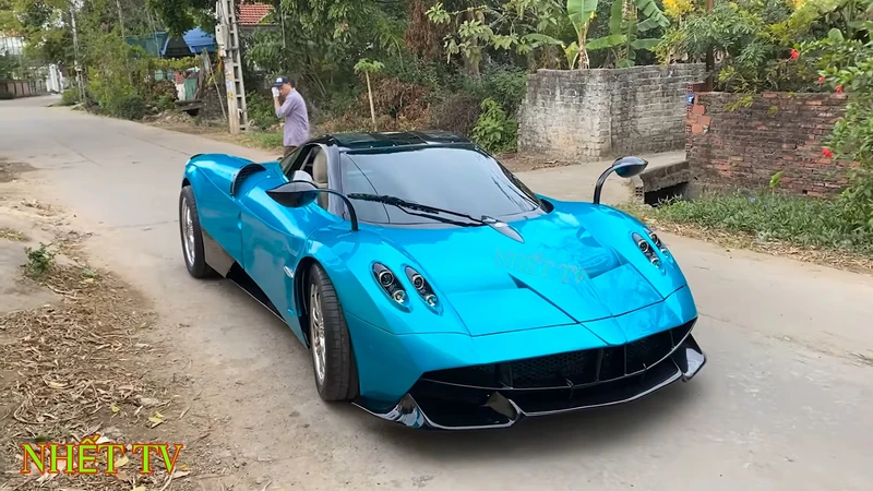Un Pagani Huayra con motor de un Daewoo que se vendió en Argentina