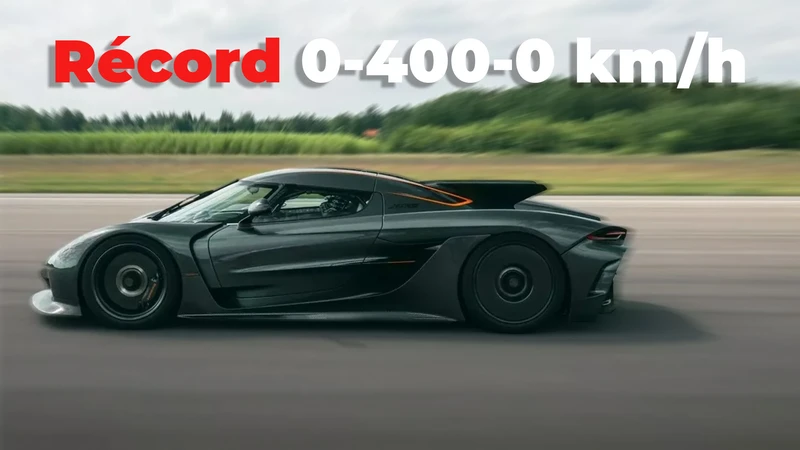 Koenigsegg bate su propio récord de 0-400-0 km/h con el Jesko