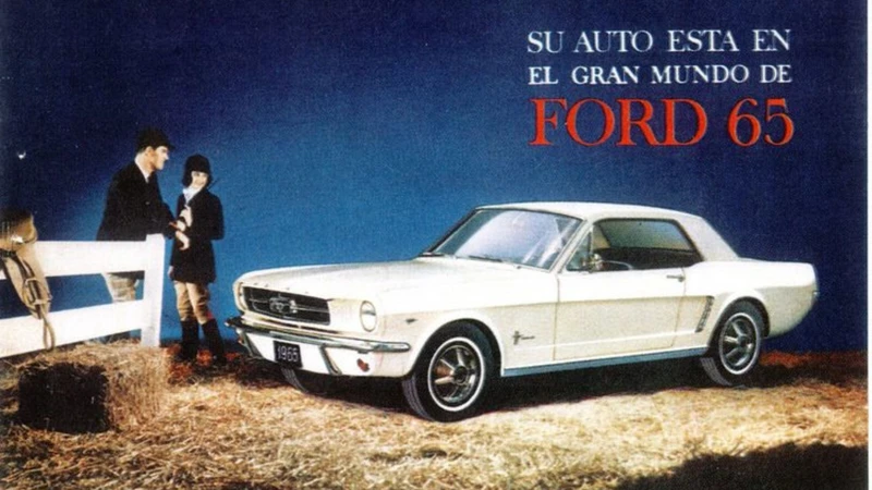 Así era el primer Ford Mustang 1965 que se vendió en México