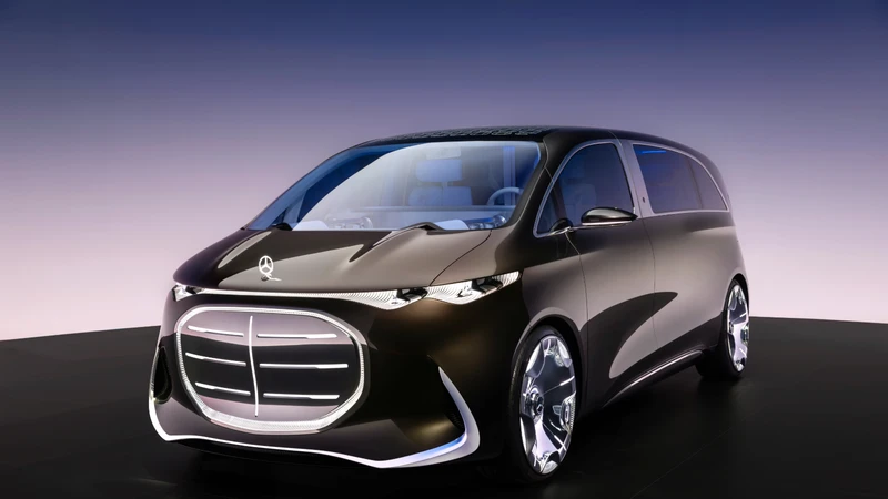 Shanghái 2025: así será la nueva generación de minivans eléctricas de Mercedes-Benz
