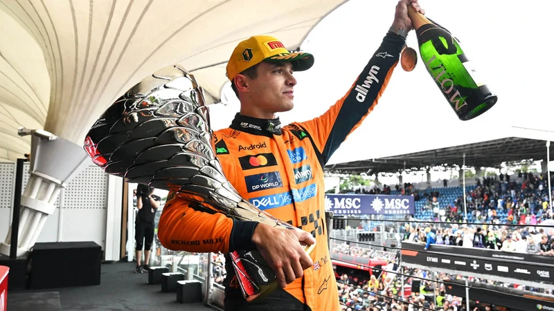 F1 2025: Lando Norris logra su séptima victoria del campeonato en Interlagos