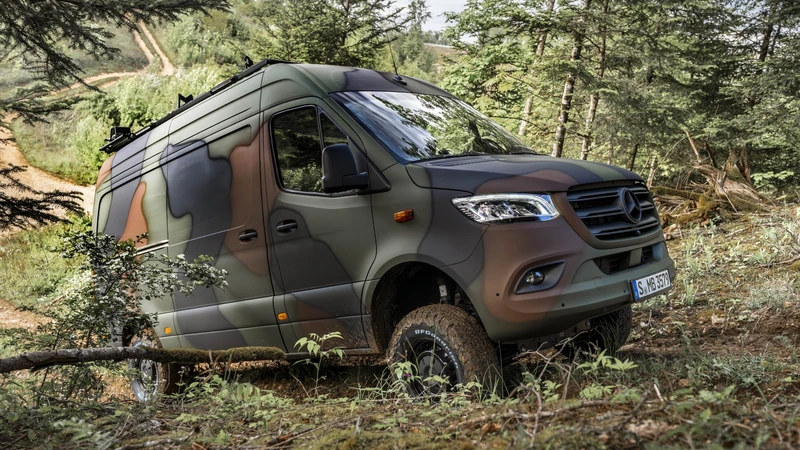 Mercedes-Benz dice presente en Eurosartory 2026 con sus Clase G y Sprinter militares
