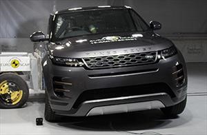 Land Rover Range Rover Evoque obtiene 5 estrellas en pruebas de Euro NCAP
