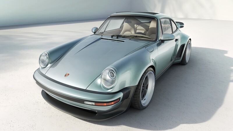 Singer Turbo Study, este espectacular Porsche 911 es un 964 con look de 930