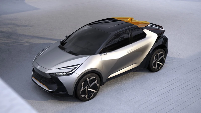 Toyota adelanta la segunda generación del C-HR con un prototipo
