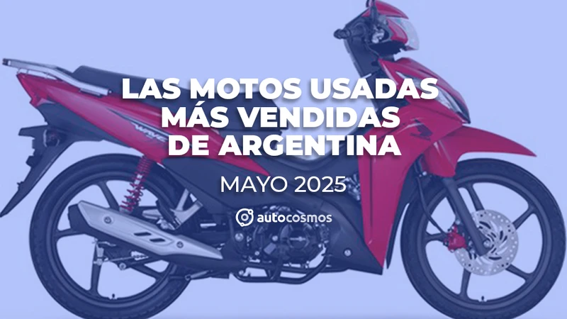 Las motos usadas más vendidas de Argentina en mayo de 2025